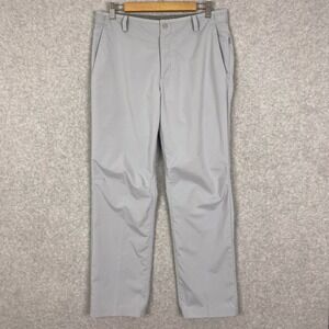 Nike Tiger Woods Collection Pants Mens 32x30 Grey Golf Performance Chino